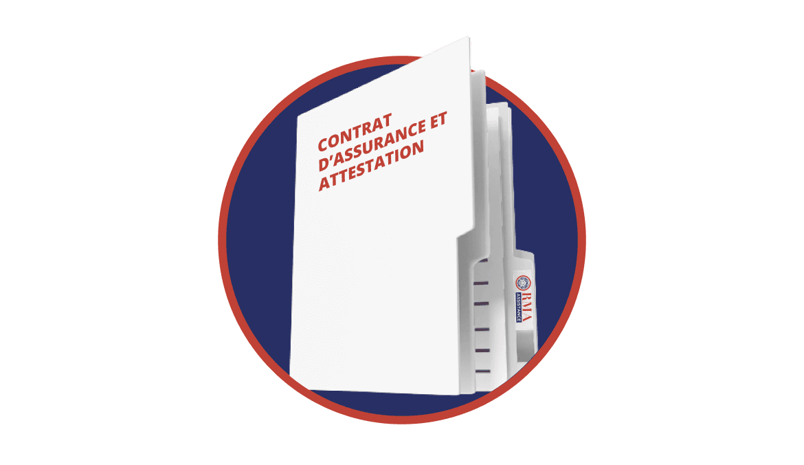 Votre contrat d’assurance est prête et votre attestation sera envoyée par adresse mail.
